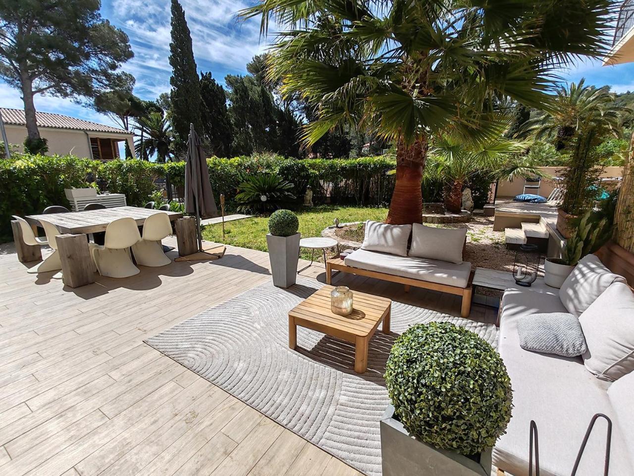80 M2 Avec Jardin - 50m De La Tiki Apartment Saint-Raphaël